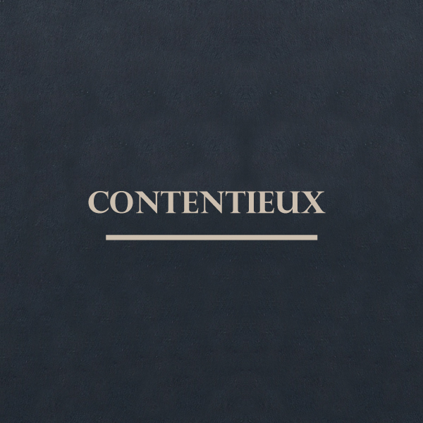 Contentieux