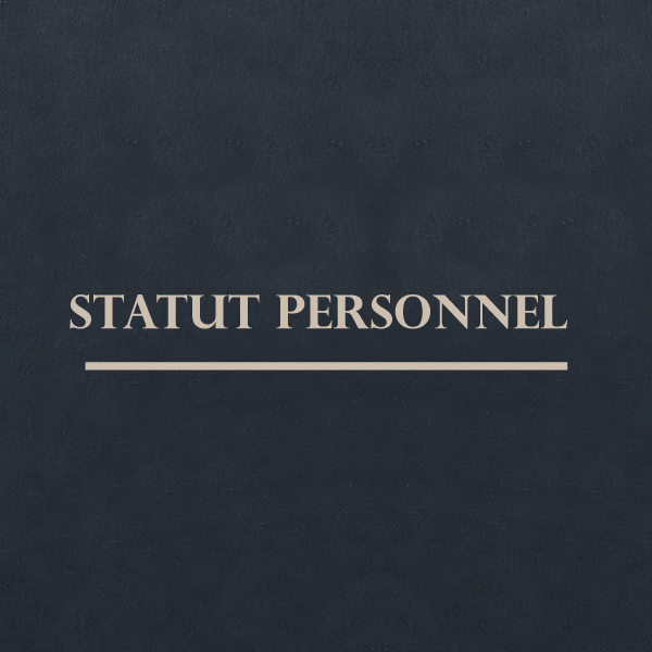 Statut personnel