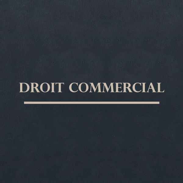 Droit commercial 